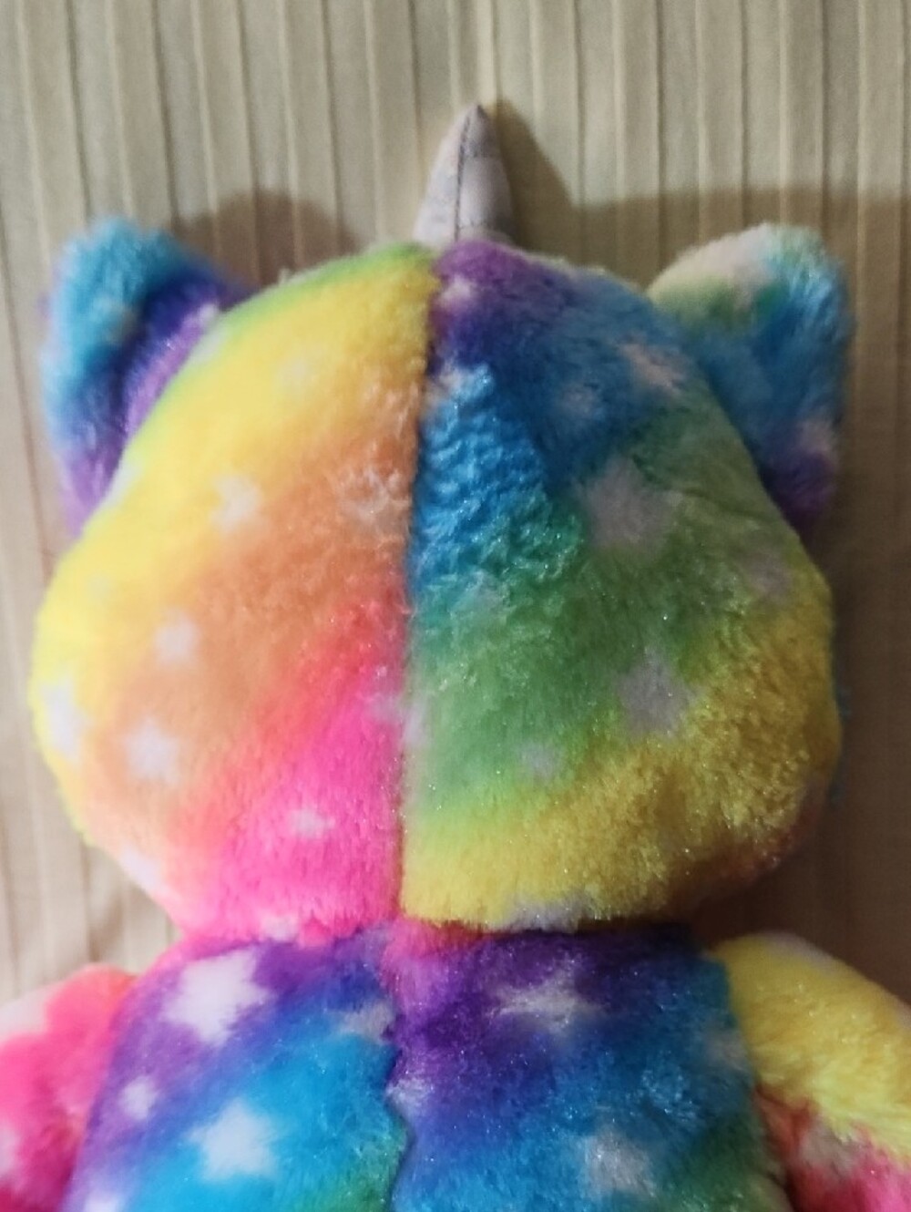 Build-A-Bear Rainbow Unicorn Cat Plush - Pink, Blue, Purple, Yellow, Green - Picture 8 of 11